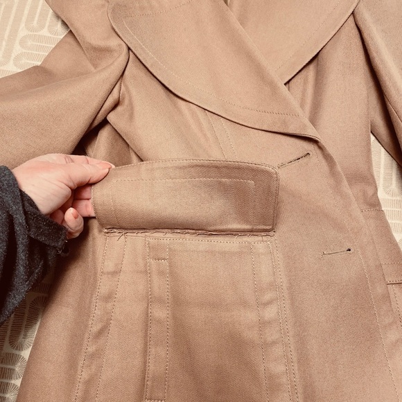 Sandra Angelozzi Caramel coloured Coat. Size 34 - Picture 7 of 12